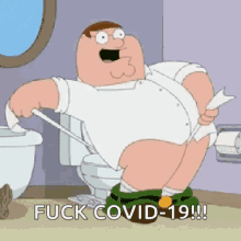 Family Guy Wiping Ass GIF - Family Guy Wiping Ass Fuck Covid19 GIFs