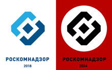 a logo for a company called roskomnadzor is shown