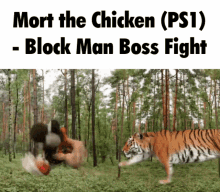 Mort The Chicken Boss Fight GIF - Mort The Chicken Boss Fight Playstation GIFs