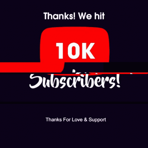 10k 10k Sub GIF - 10k 10k Sub Youtube Sub - Temukan & Bagikan GIF