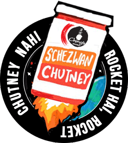 Schezwan Chutney Chings'S Sticker - Schezwan Chutney Chings'S Chings Secret Stickers