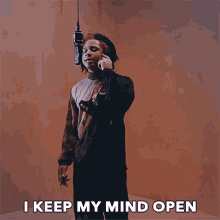 I Keep My Mind Open Open Minded GIF - I Keep My Mind Open Open Minded Singing GIFs