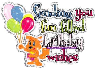 Happy Birthday Fun Filled Birthday Wishes Sticker - Happy Birthday Fun Filled Birthday Wishes Birthday Wishes Stickers