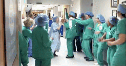 Hospital Dance Party GIF - Doctors Patient Surgery - Discover & Share GIFs