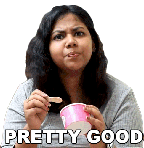 Pretty Good Abinaya Sticker - Pretty Good Abinaya Buzzfeed India Stickers