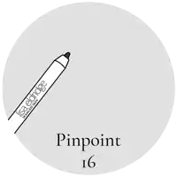 a drawing of a pencil that says pinpoint 16