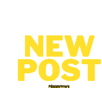 New Post Post Sticker - New Post Post Read Post Stickers