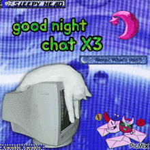 Good Night Chat Moon GIF - Good Night Chat Moon X3 GIFs