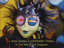 Worthikids I Was Doing A Different Thing GIF - Worthikids I Was Doing A Different Thing In My Astronaut Disguise GIFs