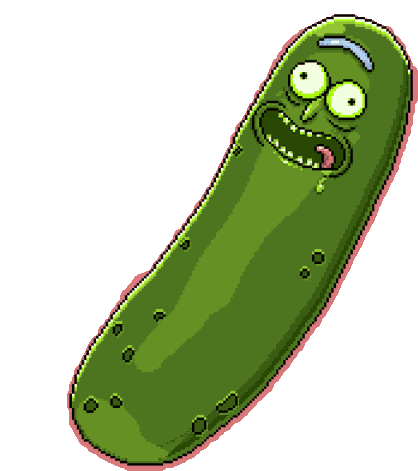 Pickle Rick Sticker - Pickle Rick Stickers