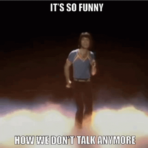 Cliff Richard We Dont Talk Anymore GIF - Cliff Richard We Dont Talk Anymore  Its So Funny - Discover & Share GIFs