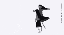 a group of girls are dancing in a circle with chinese writing on the bottom