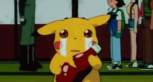 pokemon pikachu crying