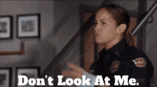 Station19 Andy Herrera GIF - Station19 Andy Herrera Dont Look At Me GIFs