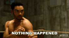 Nothing Happened Rege Jean Page GIF - Nothing Happened Rege Jean Page Simon Basset GIFs