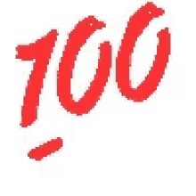 real 100 underline red100
