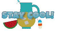 Stay Cool Sticker - Stay Cool Stickers