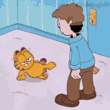 Garfield Breakdance GIF - Garfield Breakdance GIFs