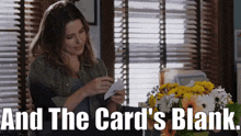 Chicago Pd Erin Lindsay GIF - Chicago Pd Erin Lindsay And The Cards Blank GIFs