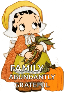 Betty Boop Autumn GIF - Betty Boop Autumn Thanksgiving GIFs