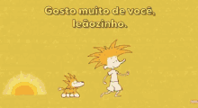 Gosto Muito De Você, Leãozinho \ Caetano Veloso \ Palavra Cantada GIF