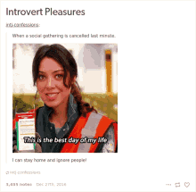 Introvert Best Day Of My Life GIF - Introvert Best Day Of My Life Social Gathering GIFs