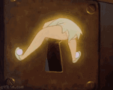 Tinker Bell Keyhole GIF