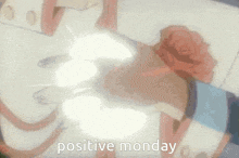 Positive Monday Saionji GIF - Positive Monday Saionji Touga GIFs