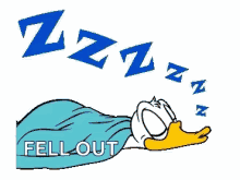 Donald Duck Sleeping GIF - Donald Duck Sleeping Zzzz GIFs