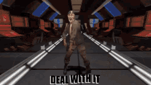 Bill Deal With It GIF