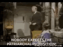 The Spanish Inquisition GIF