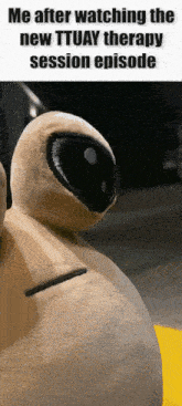 Sad Pou Pou Plush GIF