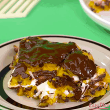 a close up of a plate of food with easy plans written on the bottom