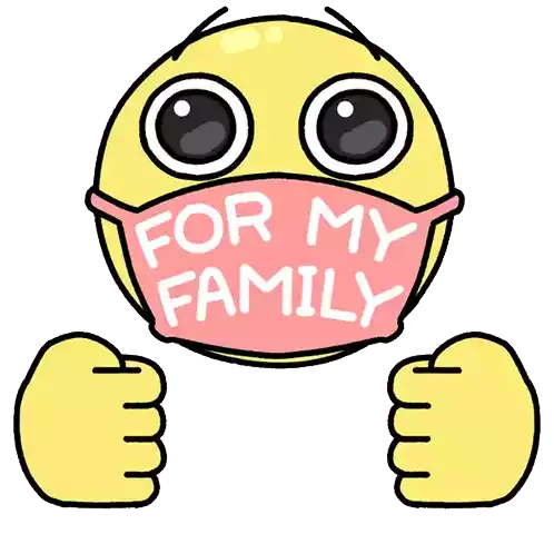 Covid Family Sticker - Covid Family Love My Family Stickers