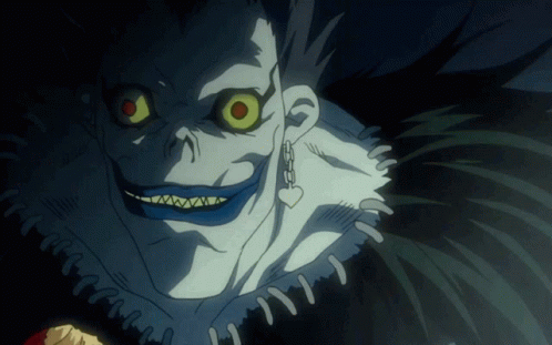 Death Note Anime GIF  Death Note Anime Ryuk  Discover  Share GIFs