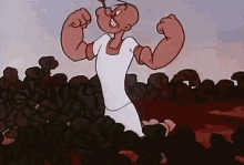 Popeye The Sailor Spinach GIF - Popeye The Sailor Spinach Muscles GIFs