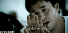 Enrique Lyrics GIF - Addicted Enrique Iglesias Drug GIFs