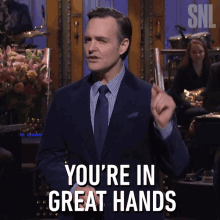 Youre In Great Hands Will Forte GIF - Youre In Great Hands Will Forte Saturday Night Live GIFs