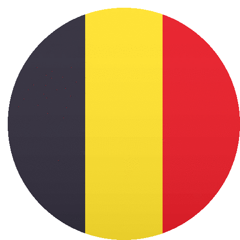 Belgium Flags Sticker - Belgium Flags Joypixels Stickers