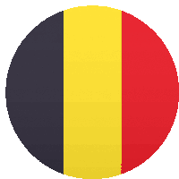 Belgium Flags Sticker