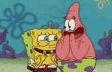 Spongebob Patrick GIF - Spongebob Patrick Wow GIFs