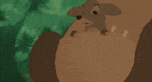 a cartoon scene with the words " and it 's noisy " at the bottom