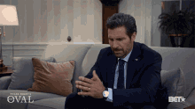 Stressed Out Ed Quinn GIF - Stressed Out Ed Quinn Hunter Franklin GIFs