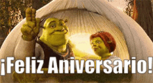 Shrek En Su Carruaje De Bodas GIF - Shrek Feliz Aniversario Boda GIFs