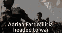 Adrian Fart Militia GIF