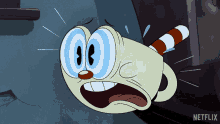 Startled Cuphead GIF - Startled Cuphead The Cuphead Show GIFs