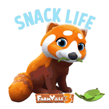 fox jackal snakc life snack eat