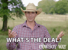 Whats The Deal Cody Harris GIF - Whats The Deal Cody Harris The Cowboy Way GIFs