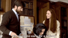 Outlander Whisky GIF - Outlander Whisky Too Early GIFs