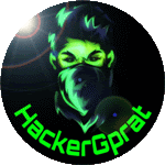 Hackergprat Logo Sticker - Hackergprat Logo Hackergprat Stickers
